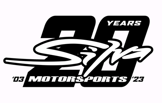 Silva Motorsports 20th Anniversary Decal